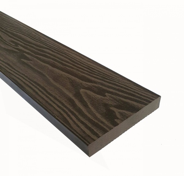 Террасная доска из ДПК Terrapol Смарт 3D Полнотелая без паза Тик Киото купить в Анапе