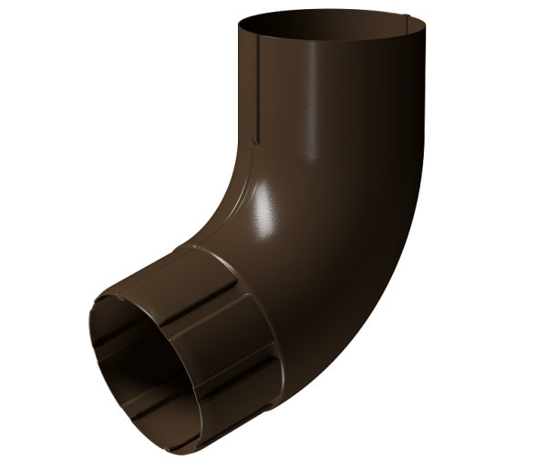 Колено 72° D90 Döcke STAL PREMIUM Каштан, (RAL 8017) купить в Анапе