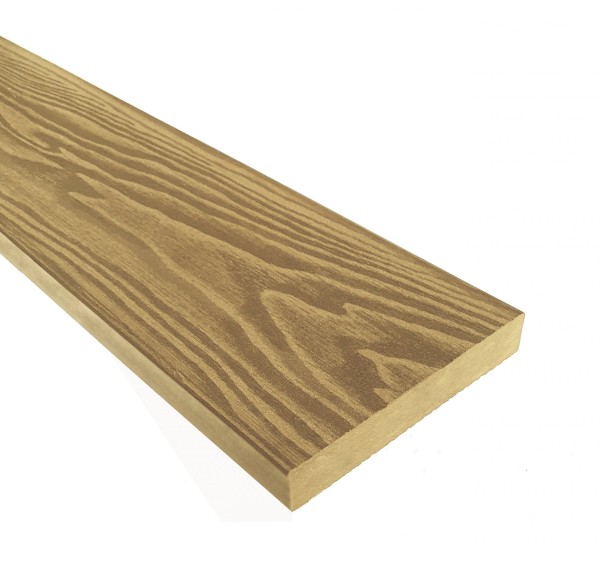 Террасная доска из ДПК Terrapol Смарт 3D Полнотелая без паза Дуб Севилья купить в Анапе