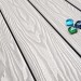 Террасная доска из ДПК Terrapol Смарт 3D Полнотелая без паза Дуб беленый купить в Анапе