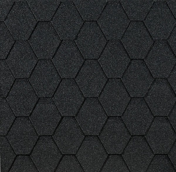 Гибкая черепица EURASIA Docke, Коллекция ШЕСТИГРАННИК Серый купить в Анапе