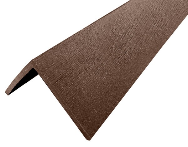 Уголок ДПК для сайдинга 70x70x3000мм Коричневый купить в Анапе
