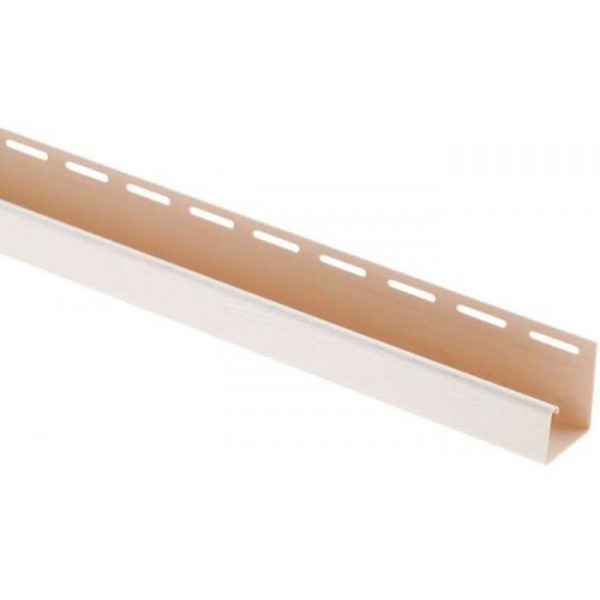 J-профиль Люкс Крашенный, T-15, ВН, Белый купить в Анапе