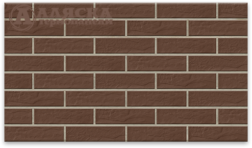Фасадные Термопанели Аляска Braun Rustic купить в Анапе