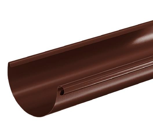 Водосток Aquasistem, система 125x90 - Водосточный желоб 3.00м RAL 8017 Коричневый купить в Анапе