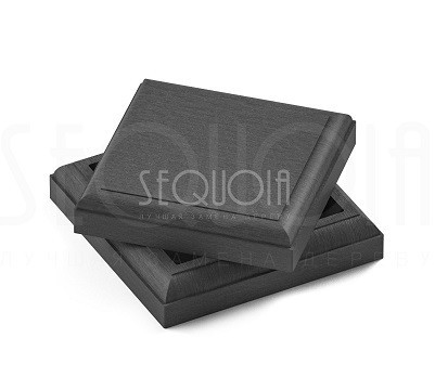 Комплект крышка/юбка для столба SEQUOIA GRAY купить в Анапе