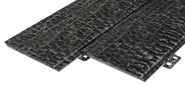 Фиброцементные панели FCSPRO Decor Wood Click Угольное купить в Анапе