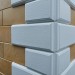 Угол Наружный к Фасадным Термопанелям Доломит Дагестанский Камень 400 мм Белый купить в Анапе