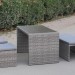 Диван-Трансформер AFINA плетеный из иск. ротанга S330G-W78 Grey купить в Анапе