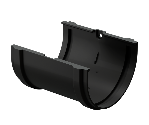 Соединитель желоба Docke Premium ПВХ - Карбон купить в Анапе