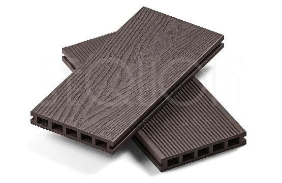 Доска террасная ДПК 3D SEQUOIA Evolution WOOD BROWN купить в Анапе