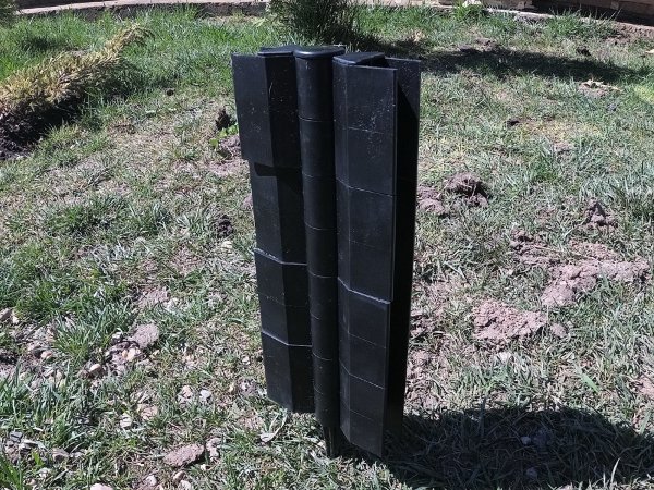 Угловой элемент поворотный, пластиковый от 60° до 300° для доски 300х30 мм из ДПК чёрный Holzhof купить в Анапе