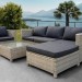 Комплект мебели AFINA плетеной из иск. ротанга YR821G Grey/Grey купить в Анапе