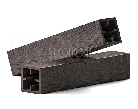 Столб SEQUOIA Evolution 3D WOOD BROWN купить в Анапе