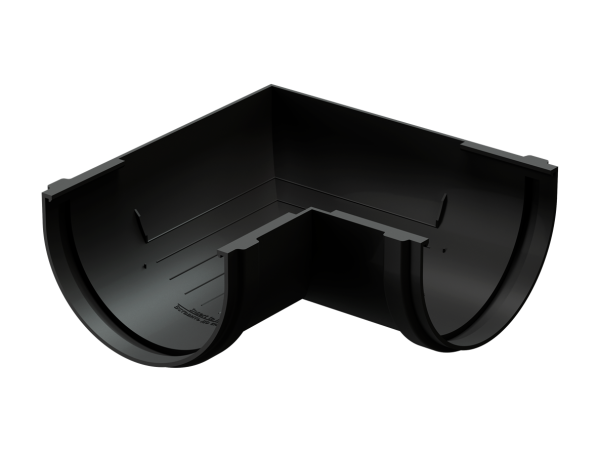 Угол желоба универсал 90˚ Docke Premium ПВХ - Карбон купить в Анапе