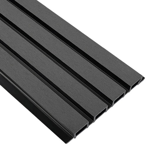 Фасадная реечная панель EasyDecking Wood-X 219х26 Черное дерево купить в Анапе