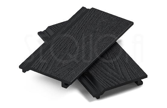 Доска фасадная ДПК 3D SEQUOIA Evolution WOOD BLACK купить в Анапе