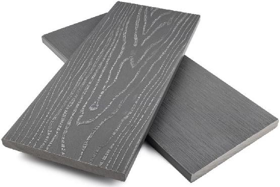 Заборная доска ДПК полнотелая NanoWood Серый купить в Анапе