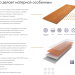 Фибросайдинг DECOVER 3600 x 190 x 8 мм Silver купить в Анапе