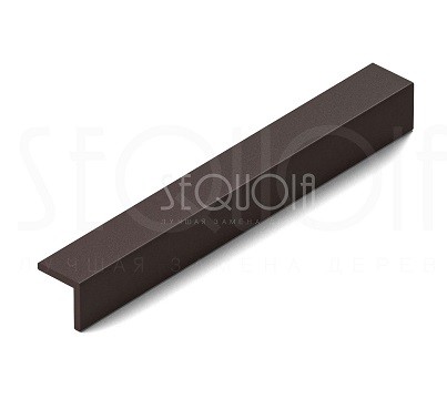 Уголок завершающий террасный SEQUOIA BLACK купить в Анапе