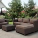 Комплект мебели AFINA плетеной из иск. ротанга YR821A Brown/Beige купить в Анапе