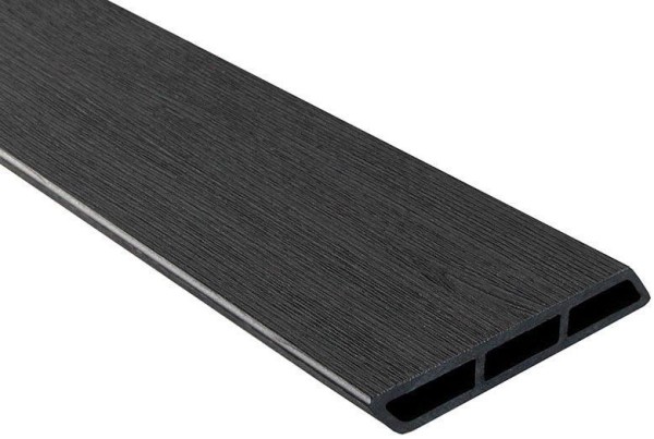 Доска Ромбус 3D ДПК Outdoor STORM BLACK черная купить в Анапе