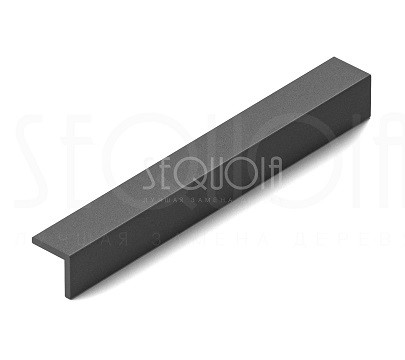 Уголок завершающий террасный SEQUOIA BLACK купить в Анапе