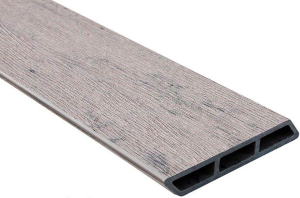 Доска Ромбус 3D ДПК Outdoor STORM GREY серая микс купить в Анапе