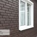 Фасадная панель Ю-Пласт Стоун Хаус Кирпич Коричневый купить в Анапе