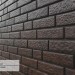 Фасадная панель Ю-Пласт Стоун Хаус Кирпич Коричневый купить в Анапе
