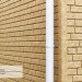 Фасадная панель Ю-Пласт Стоун Хаус Кирпич Песочный купить в Анапе