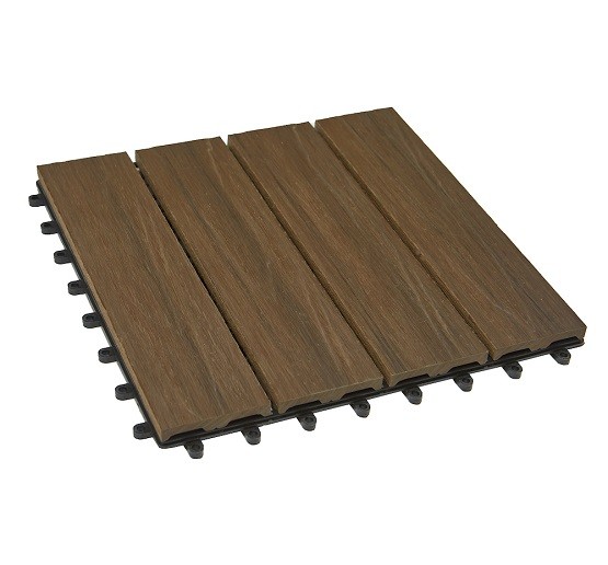 Садовый паркет дпк CM Garden Modern, 300х300 мм, PATINA BROWN (Патина коричневый) купить в Анапе