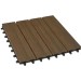 Садовый паркет дпк CM Garden Modern, 300х300 мм, PATINA BROWN (Патина коричневый) купить в Анапе