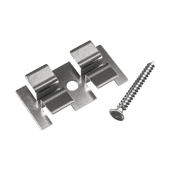 Клипса с саморезом, Grinder шовный монтаж 5 mm купить в Анапе