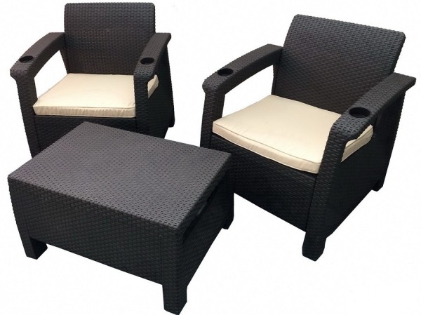 Комплект Yalta Balcony Set венге купить в Анапе