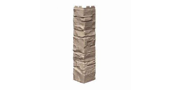 Угол наружный VOX Solid Stone Lazio камень светлая глина купить в Анапе