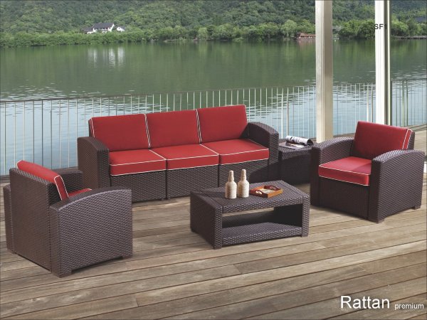 Уличные диваны и кресла коллекции Rattan Premium 5  купить в Анапе