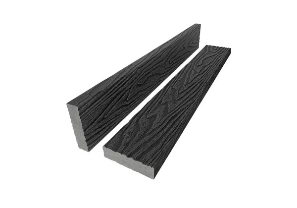 Брус лавочный 3D-тиснение 20х80 Графит купить в Анапе