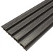 Фасадная доска из ДПК Faynag Wood Рейка Мокрый Асфальт купить в Анапе