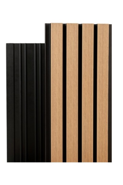 Фасадная реечная панель Ecodecking Скай коэкструзия 200х20х3000 Бук купить в Анапе