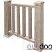 Ограждение из ДПК Outdoor Классик 3D STORM серый микс купить в Анапе