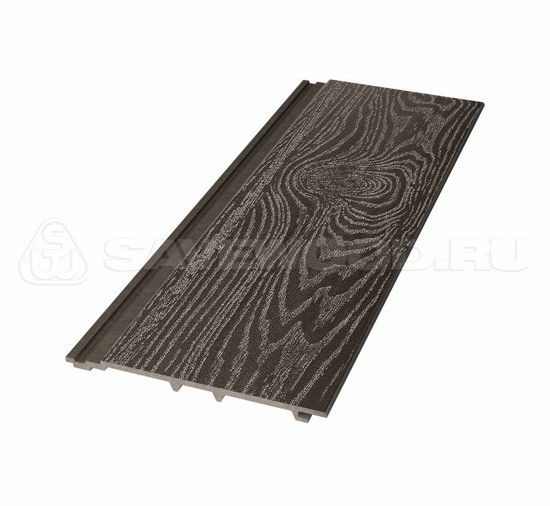 Сайдинг из дпк savewood sw-cedrus тангенциальный распил темно-коричневый купить в Анапе