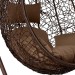 Кресло Подвесное из искусственного ротанга AFM-168A-L Brown купить в Анапе