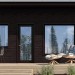 Фасадная панель FineBer, Скол - Тёмно коричневый купить в Анапе