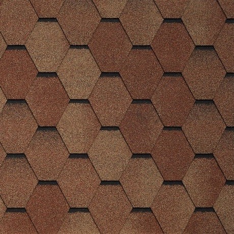Гибкая черепица Tegola VENETO terracotta 206 купить в Анапе