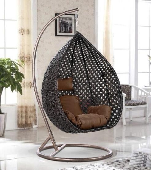 Кресло Подвесное из искусственного ротанга AFM-250B-XL Brown купить в Анапе
