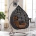 Кресло Подвесное из искусственного ротанга AFM-250B-XL Brown купить в Анапе