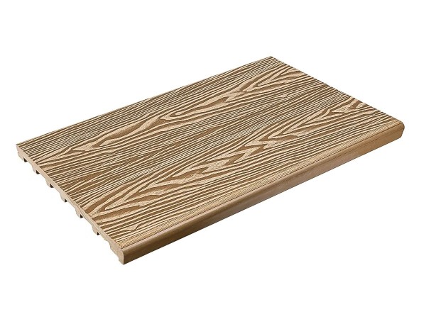 Ступень полнотелая из ДПК Deckart Step 3D Орех купить в Анапе