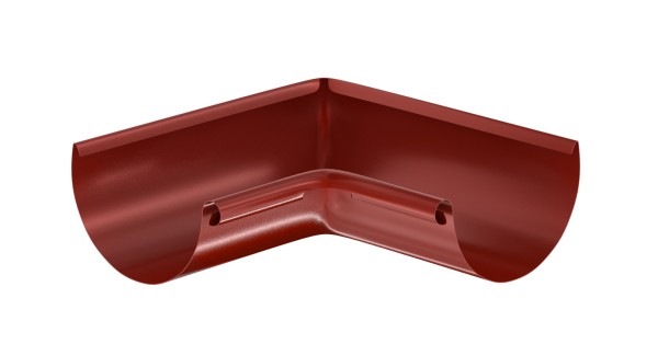 Водосток Aquasistem, система 150x100 - Угол желоба, внутренний 90° RR 29 Бургундский купить в Анапе