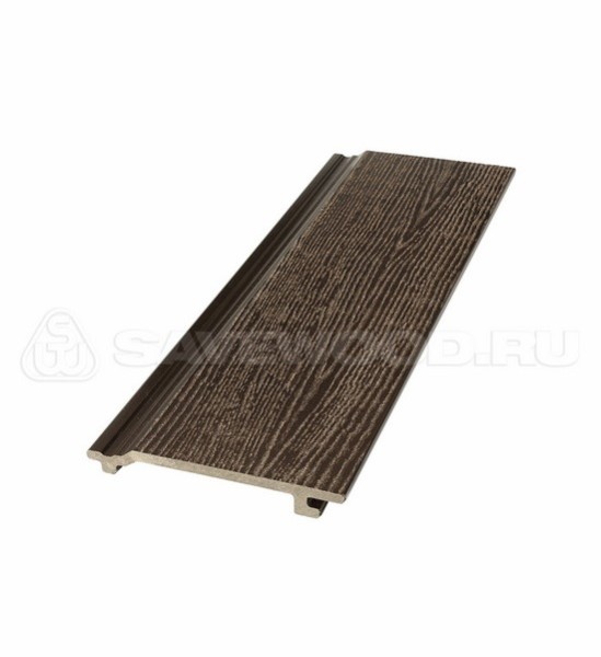 Сайдинг из дпк savewood sw-sorbus радиальный распил темно-коричневый купить в Анапе